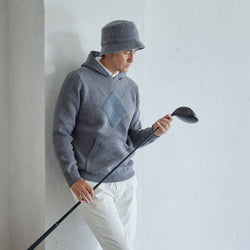 PERFECT TAN｜《SALE》アーガイルモールパーカー〈MENS〉