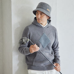 PERFECT TAN｜《SALE》アーガイルモールパーカー〈MENS〉