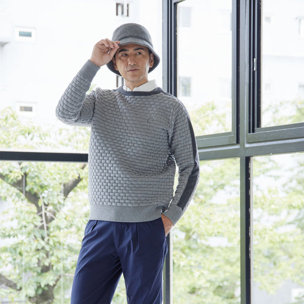 PERFECT TAN｜《SALE》ブロックキルティングプルオーバー〈MENS〉