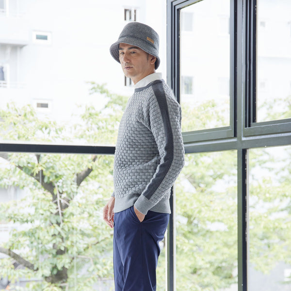 PERFECT TAN｜《SALE》ブロックキルティングプルオーバー〈MENS〉