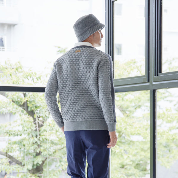 PERFECT TAN｜《SALE》ブロックキルティングプルオーバー〈MENS〉