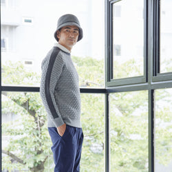 PERFECT TAN｜《SALE》ブロックキルティングプルオーバー〈MENS〉