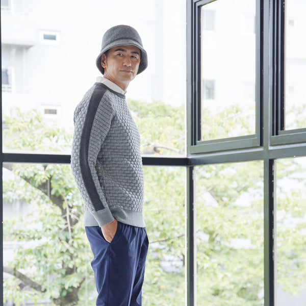 PERFECT TAN｜《SALE》ブロックキルティングプルオーバー〈MENS〉