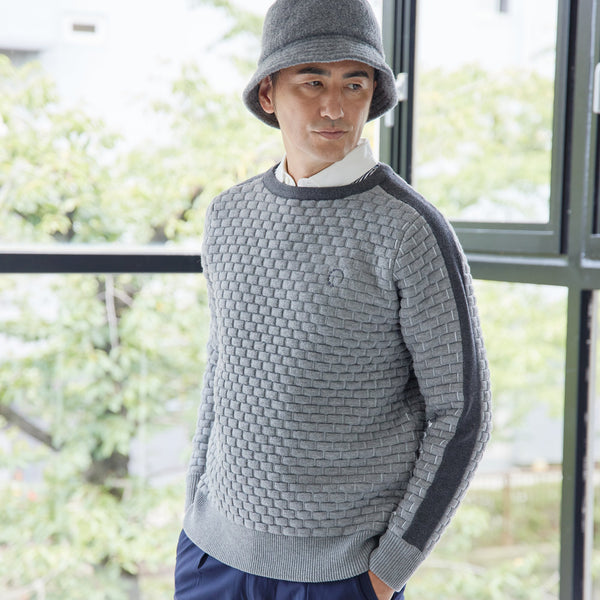 PERFECT TAN｜《SALE》ブロックキルティングプルオーバー〈MENS〉