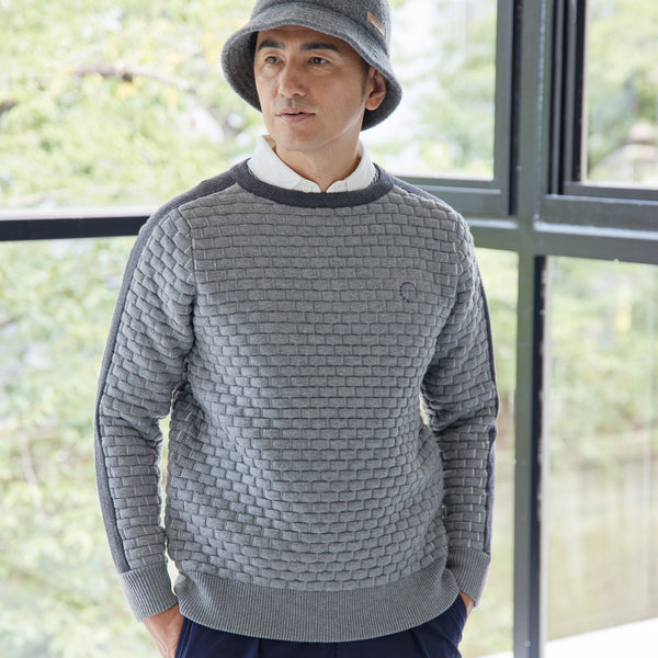 PERFECT TAN｜《SALE》ブロックキルティングプルオーバー〈MENS〉