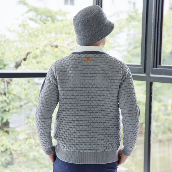 PERFECT TAN｜《SALE》ブロックキルティングプルオーバー〈MENS〉
