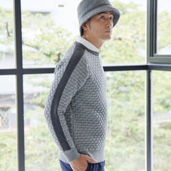 PERFECT TAN｜《SALE》ブロックキルティングプルオーバー〈MENS〉