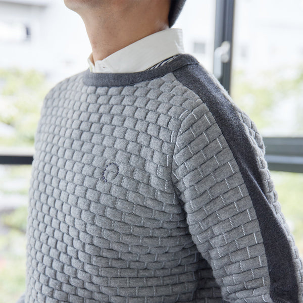 PERFECT TAN｜《SALE》ブロックキルティングプルオーバー〈MENS〉