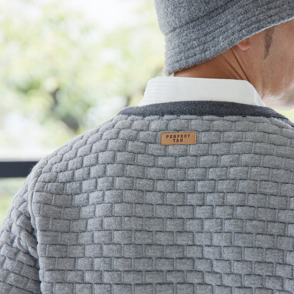 PERFECT TAN｜《SALE》ブロックキルティングプルオーバー〈MENS〉