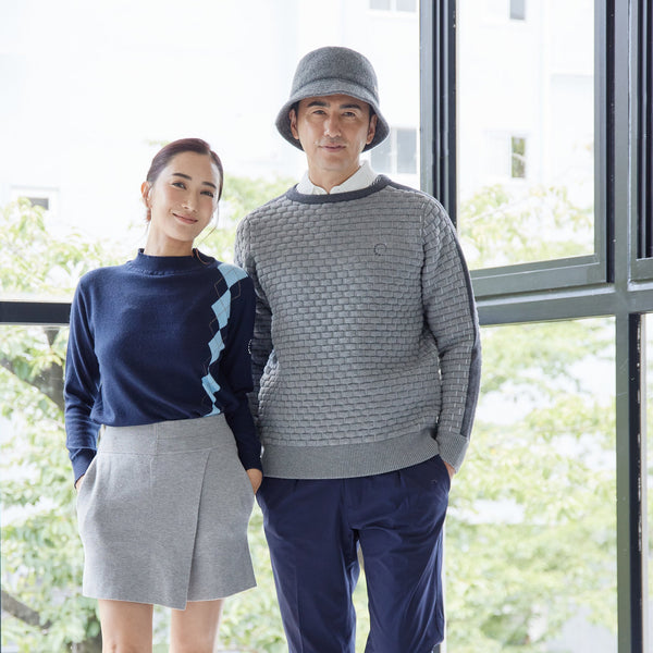 PERFECT TAN｜《SALE》ブロックキルティングプルオーバー〈MENS〉