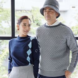 PERFECT TAN｜《SALE》ブロックキルティングプルオーバー〈MENS〉