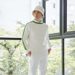 PERFECT TAN｜《SALE》ブロックキルティングプルオーバー〈MENS〉