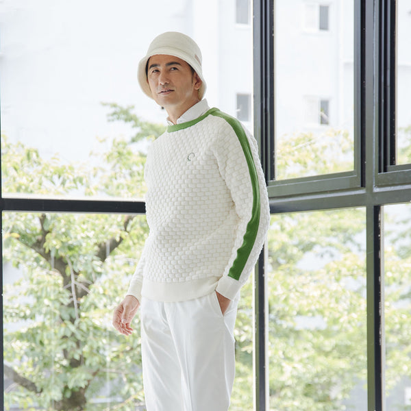 PERFECT TAN｜《SALE》ブロックキルティングプルオーバー〈MENS〉