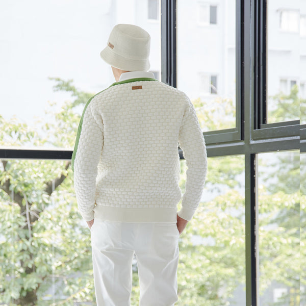 PERFECT TAN｜《SALE》ブロックキルティングプルオーバー〈MENS〉