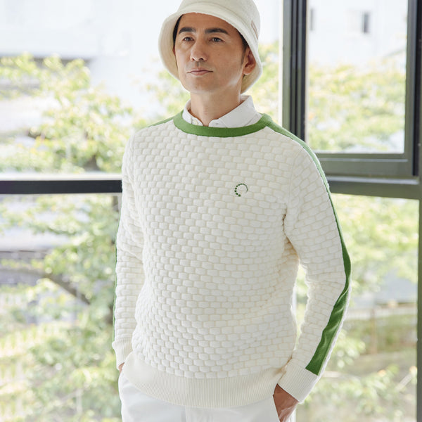 PERFECT TAN｜《SALE》ブロックキルティングプルオーバー〈MENS〉