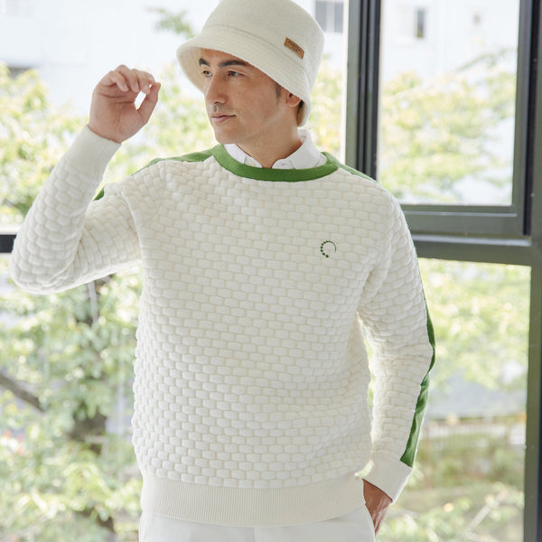 PERFECT TAN｜《SALE》ブロックキルティングプルオーバー〈MENS〉