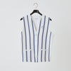 PERFECT TAN｜《SALE》ストライプテックニットベスト〈MENS〉