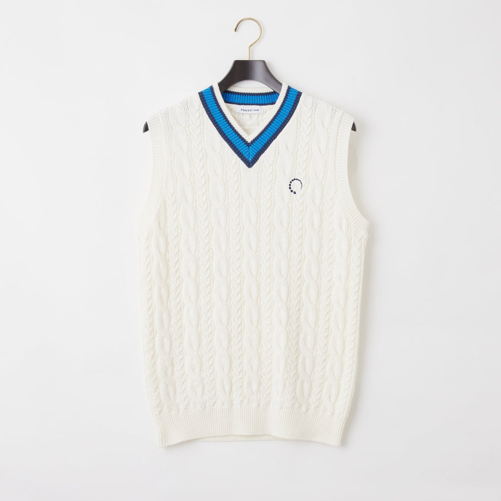 PERFECT TAN｜《SALE》チルデンニットベスト〈MENS〉