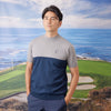 PERFECT TAN｜《SALE》バイカラーニットモックネックプルオーバー〈MENS〉