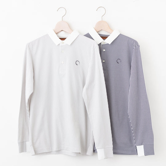 PERFECT TAN｜《SALE》ストライプクレリックシャツ〈MENS〉