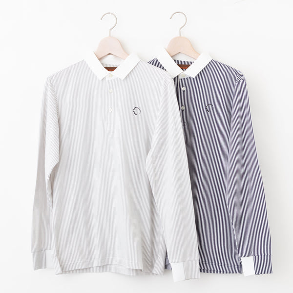 PERFECT TAN｜《SALE》ストライプクレリックシャツ〈MENS〉
