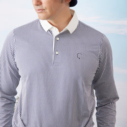 PERFECT TAN｜《SALE》ストライプクレリックシャツ〈MENS〉