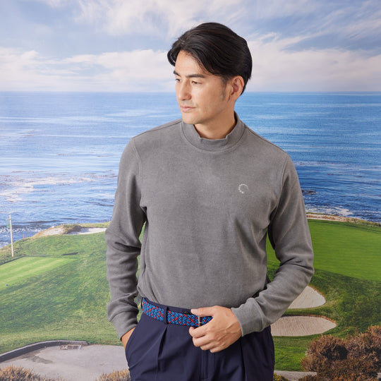 PERFECT TAN｜《SALE》フリースモックネックプルオーバー〈MENS〉