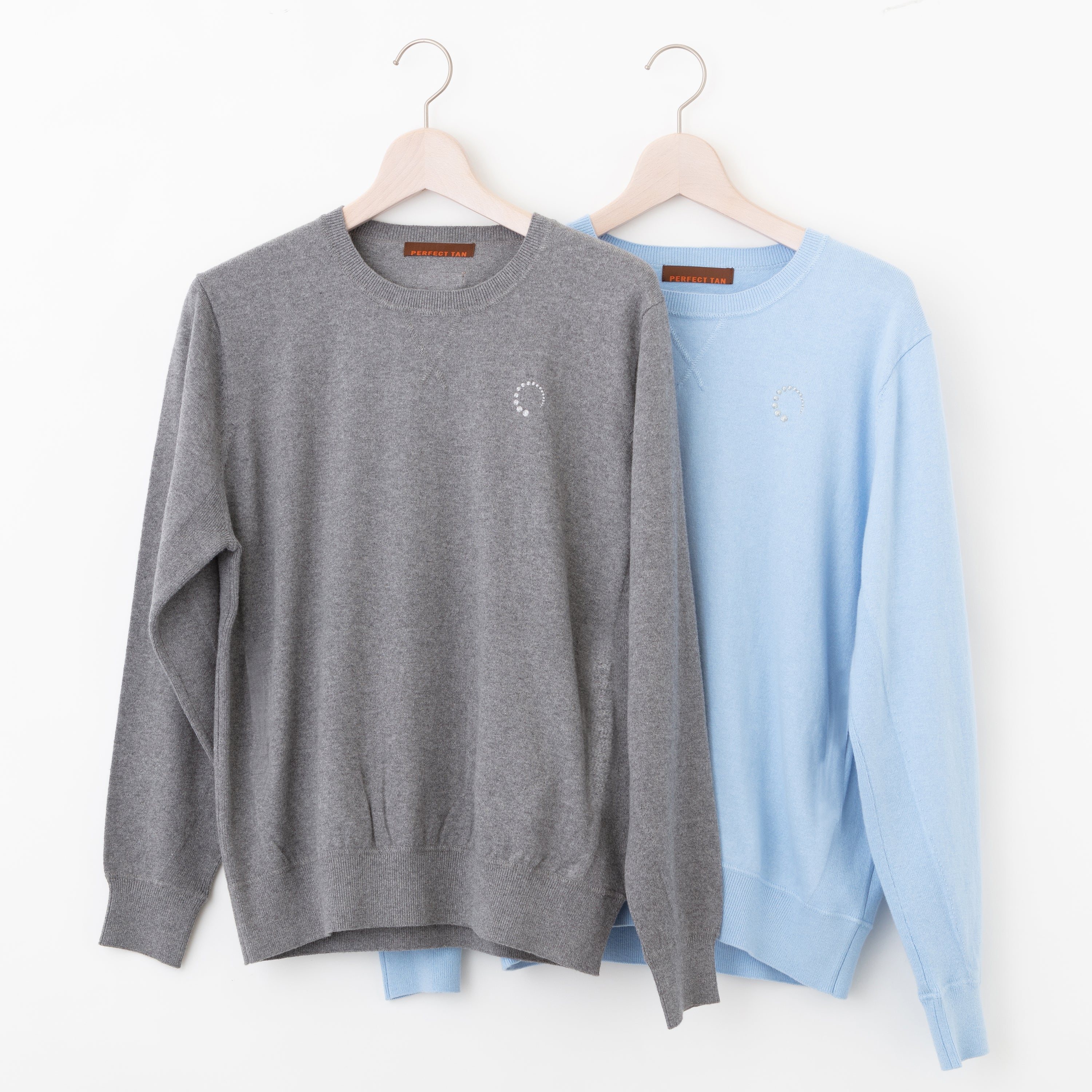 PERFECT TAN｜《SALE》コットンカシミヤプルオーバー〈MENS〉