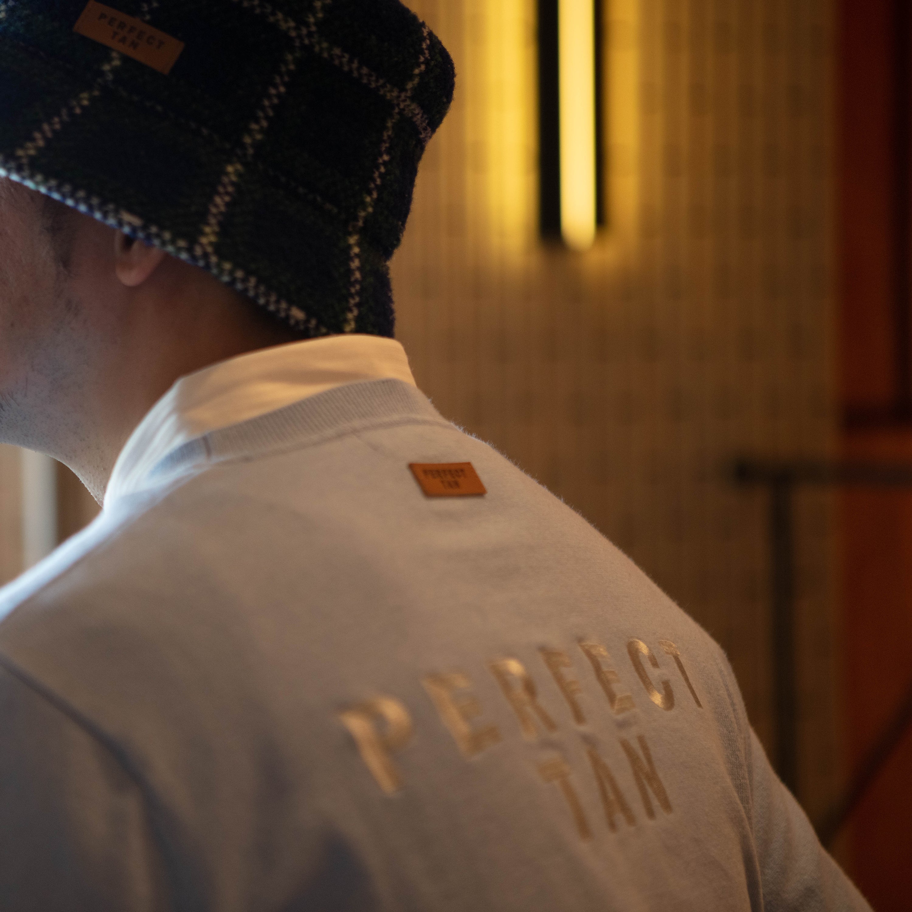 PERFECT TAN｜《SALE》コットンカシミヤプルオーバー〈MENS〉