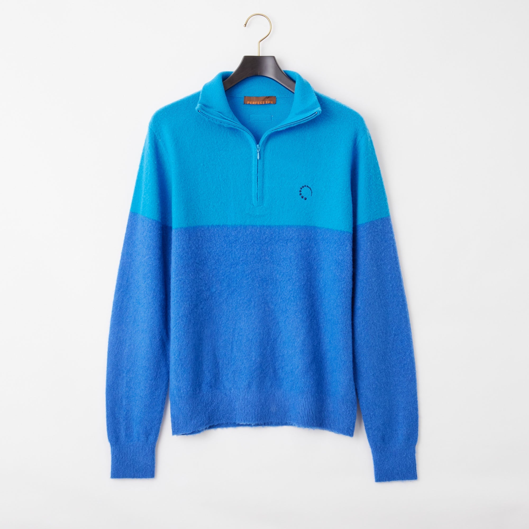 PERFECT TAN｜《SALE》カシミヤハーフジッププルオーバー〈MENS〉