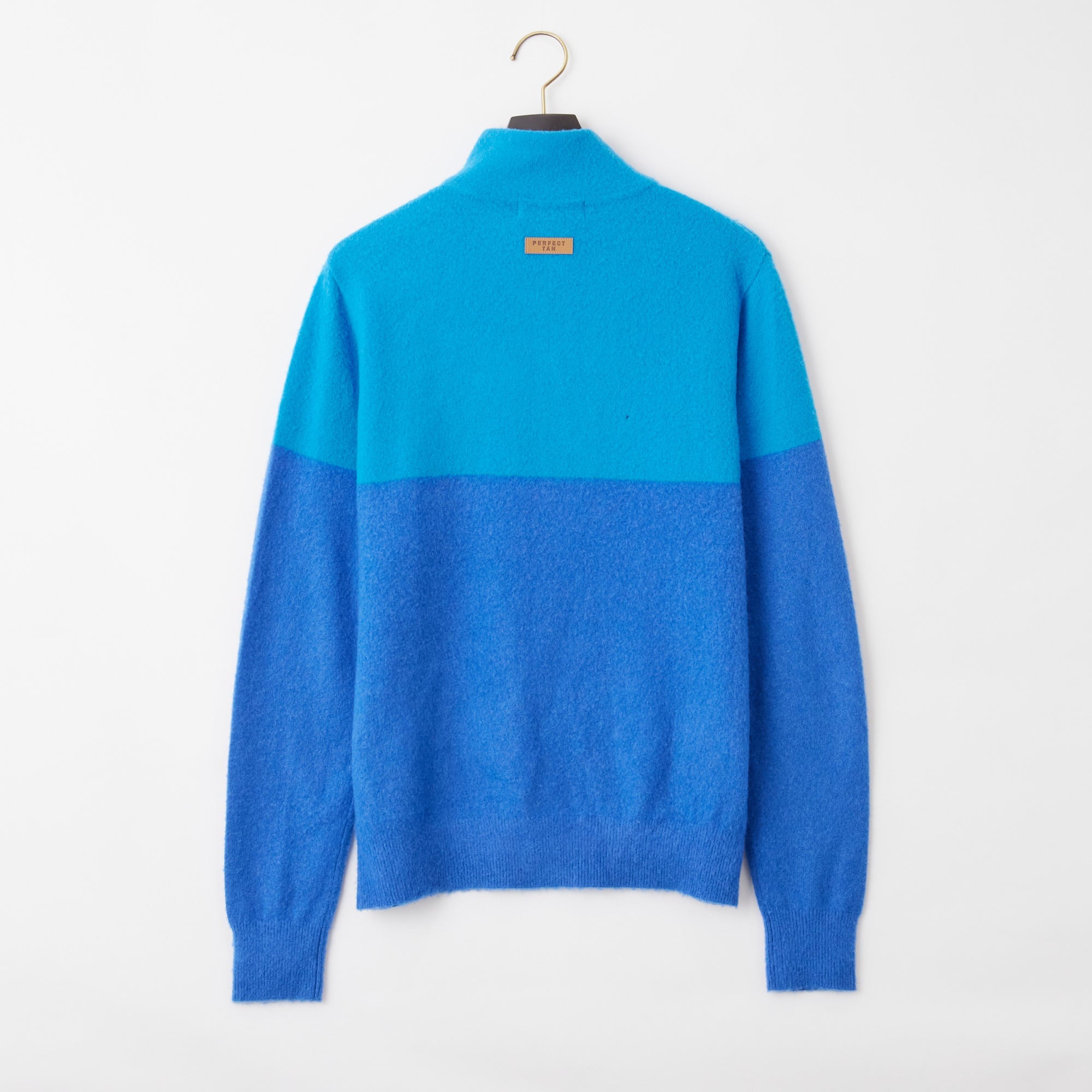 PERFECT TAN｜《SALE》カシミヤハーフジッププルオーバー〈MENS〉