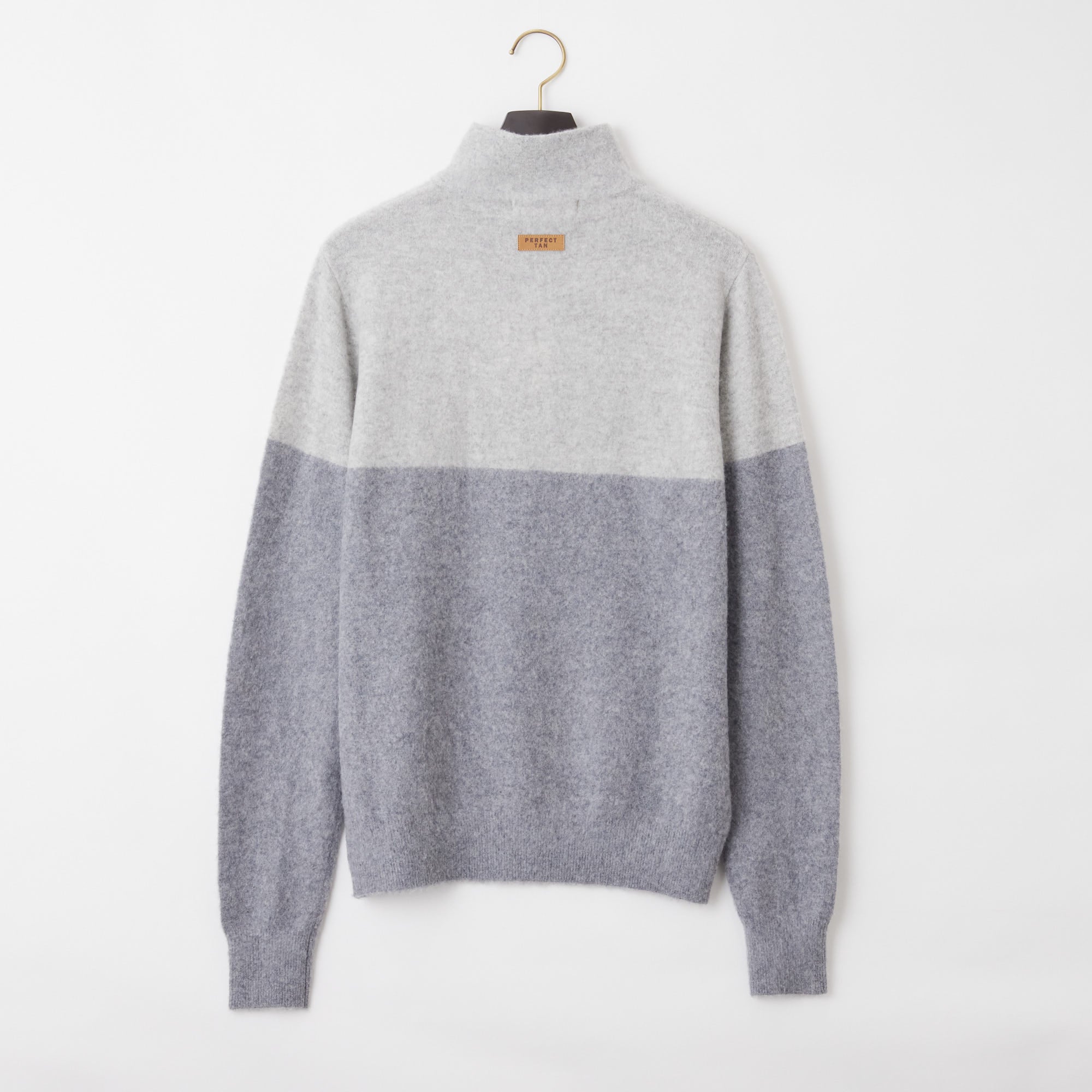 PERFECT TAN｜《SALE》カシミヤハーフジッププルオーバー〈MENS〉