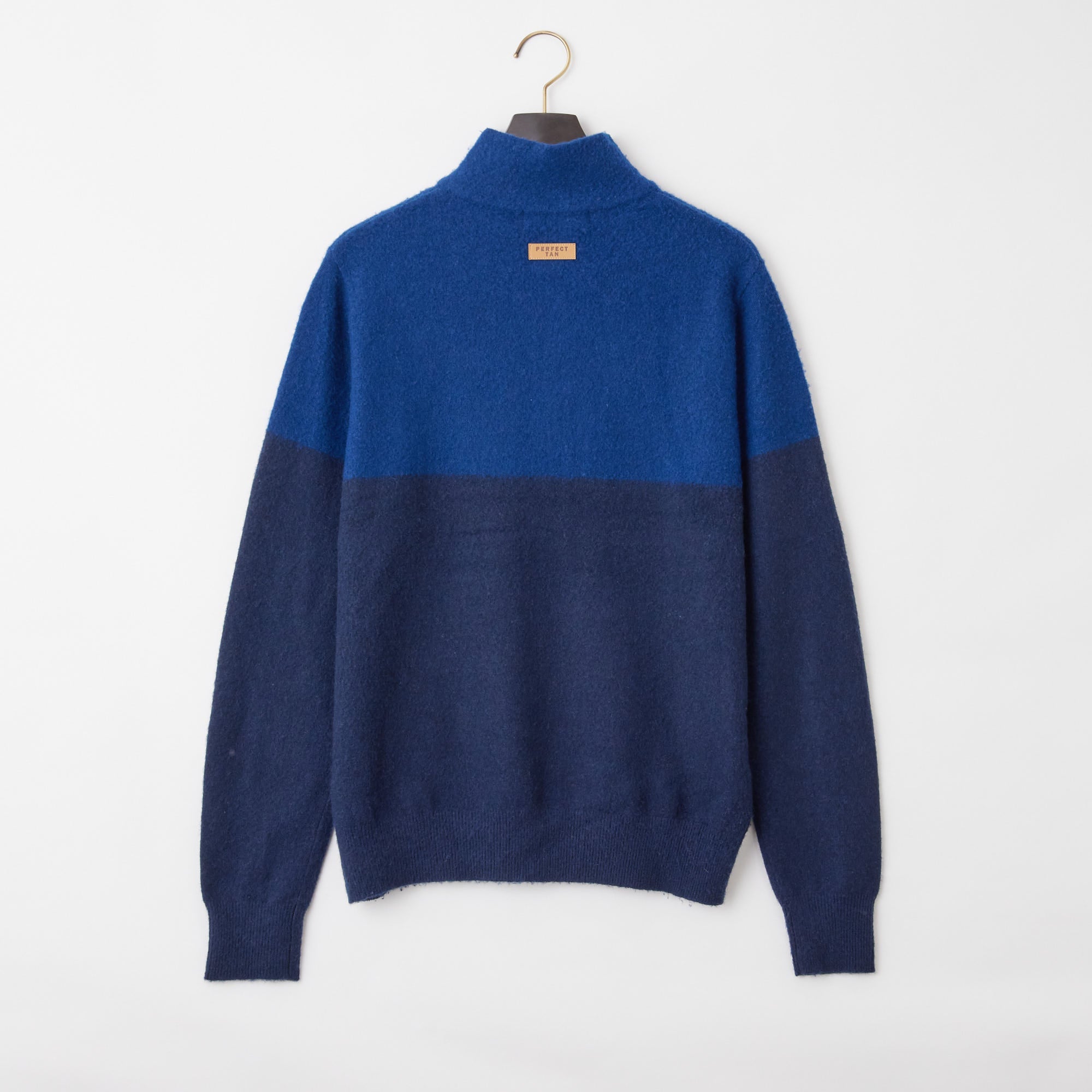 PERFECT TAN｜《SALE》カシミヤハーフジッププルオーバー〈MENS〉