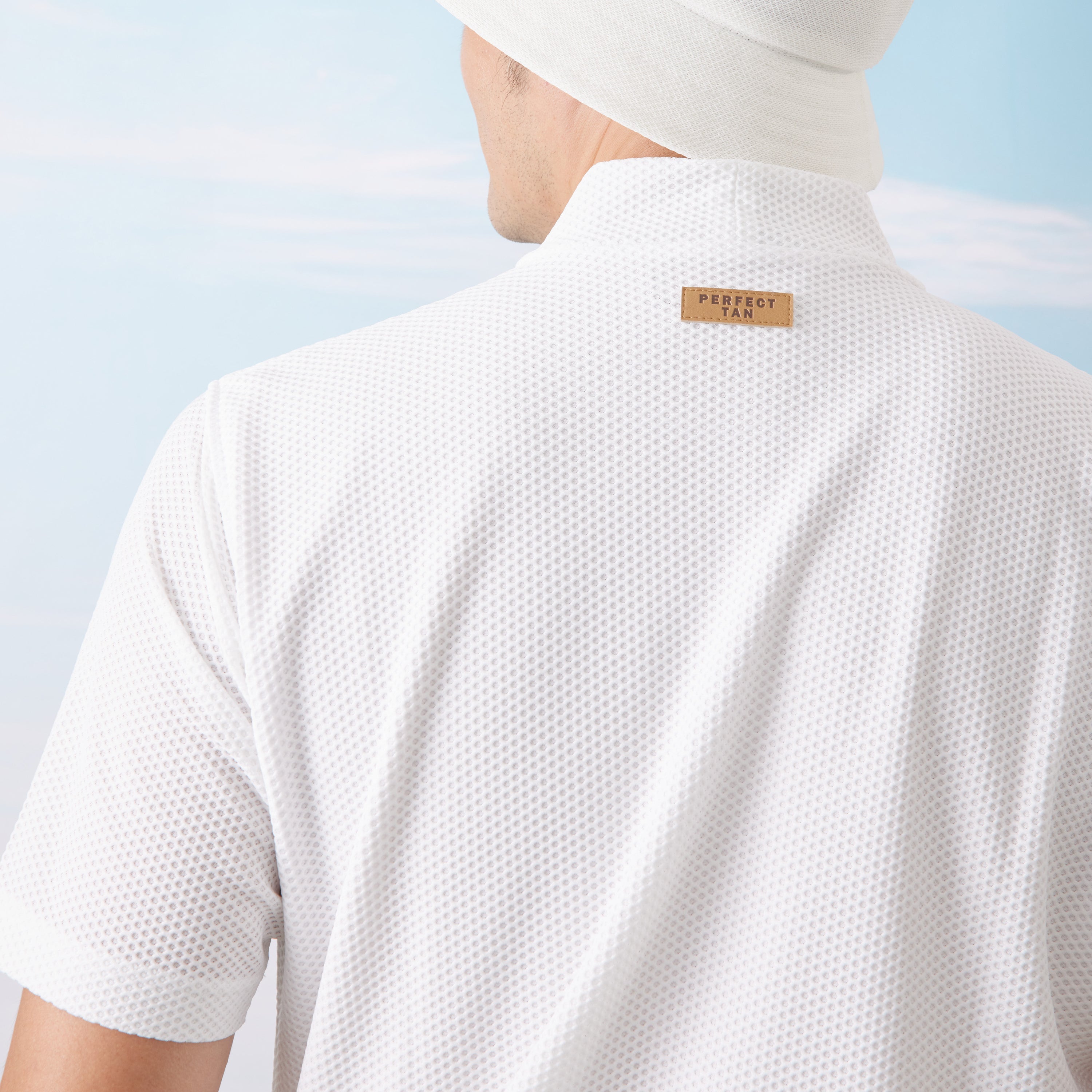 PERFECT TAN｜《SALE》モックネックプルオーバー〈MENS〉
