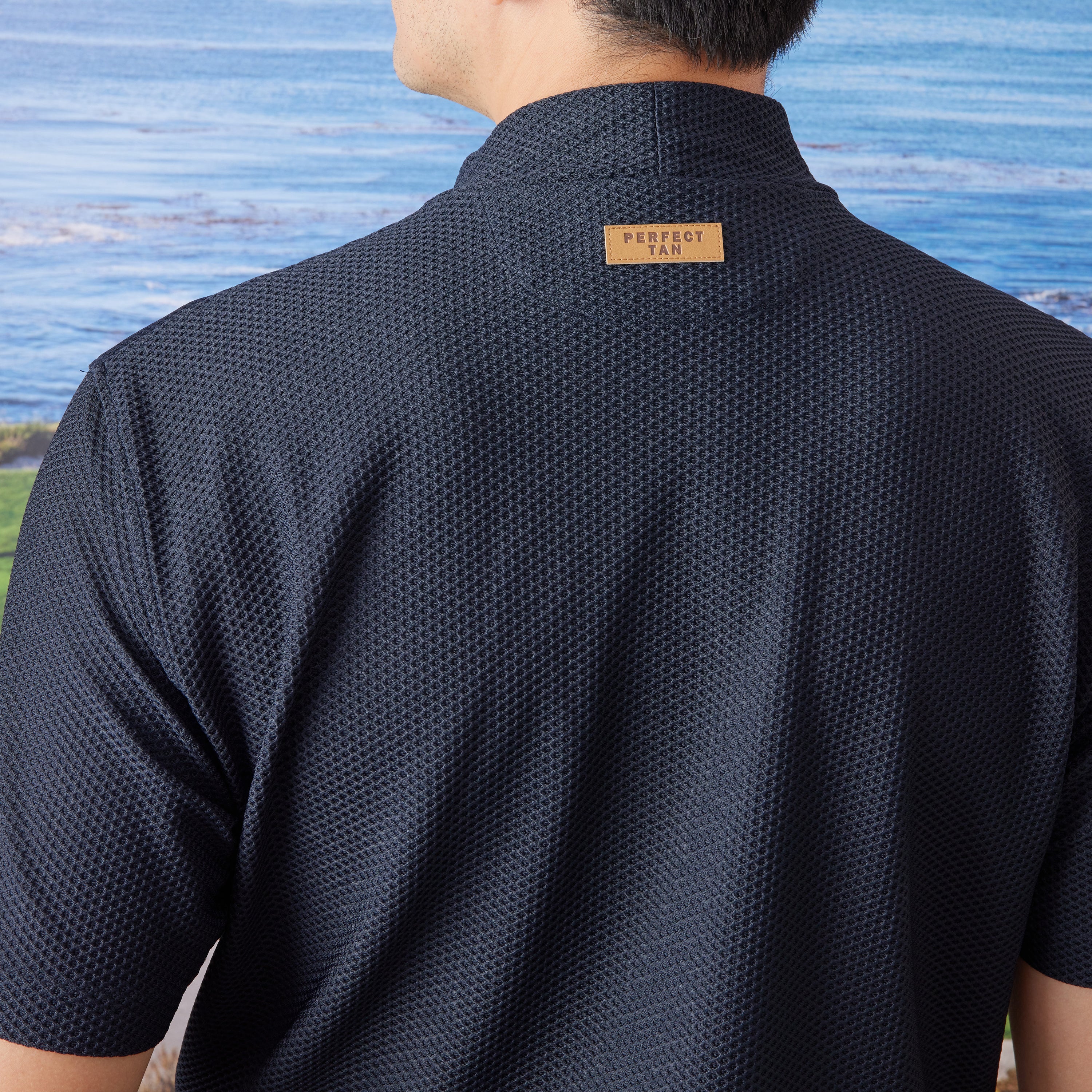 PERFECT TAN｜《SALE》モックネックプルオーバー〈MENS〉