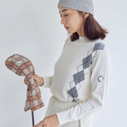 PERFECT TAN｜《SALE》アーガイルラインプルオーバー〈WOMENS〉