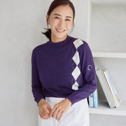 PERFECT TAN｜《SALE》アーガイルラインプルオーバー〈WOMENS〉