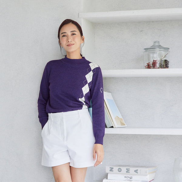 PERFECT TAN｜《SALE》アーガイルラインプルオーバー〈WOMENS〉