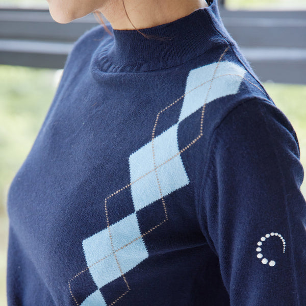 PERFECT TAN｜《SALE》アーガイルラインプルオーバー〈WOMENS〉