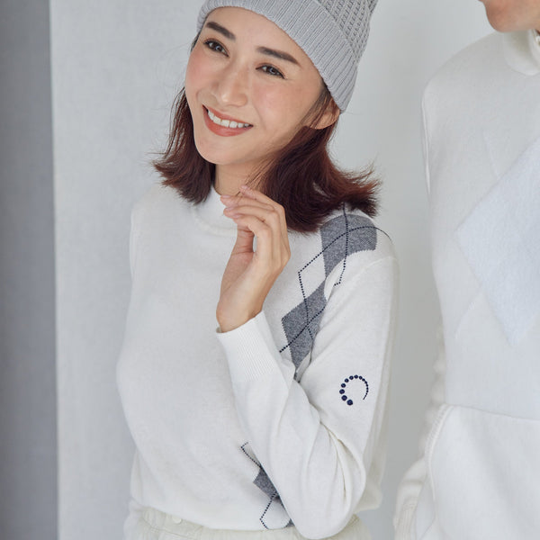 PERFECT TAN｜《SALE》アーガイルラインプルオーバー〈WOMENS〉