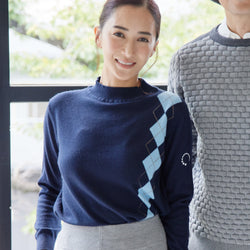 PERFECT TAN｜《SALE》アーガイルラインプルオーバー〈WOMENS〉