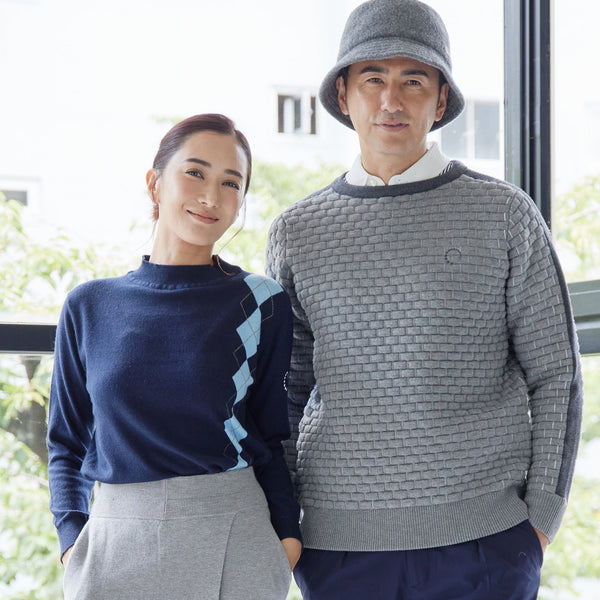 PERFECT TAN｜《SALE》アーガイルラインプルオーバー〈WOMENS〉