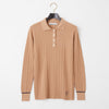 PERFECT TAN｜《SALE》ランダムリブポロ衿プルオーバー〈WOMENS〉