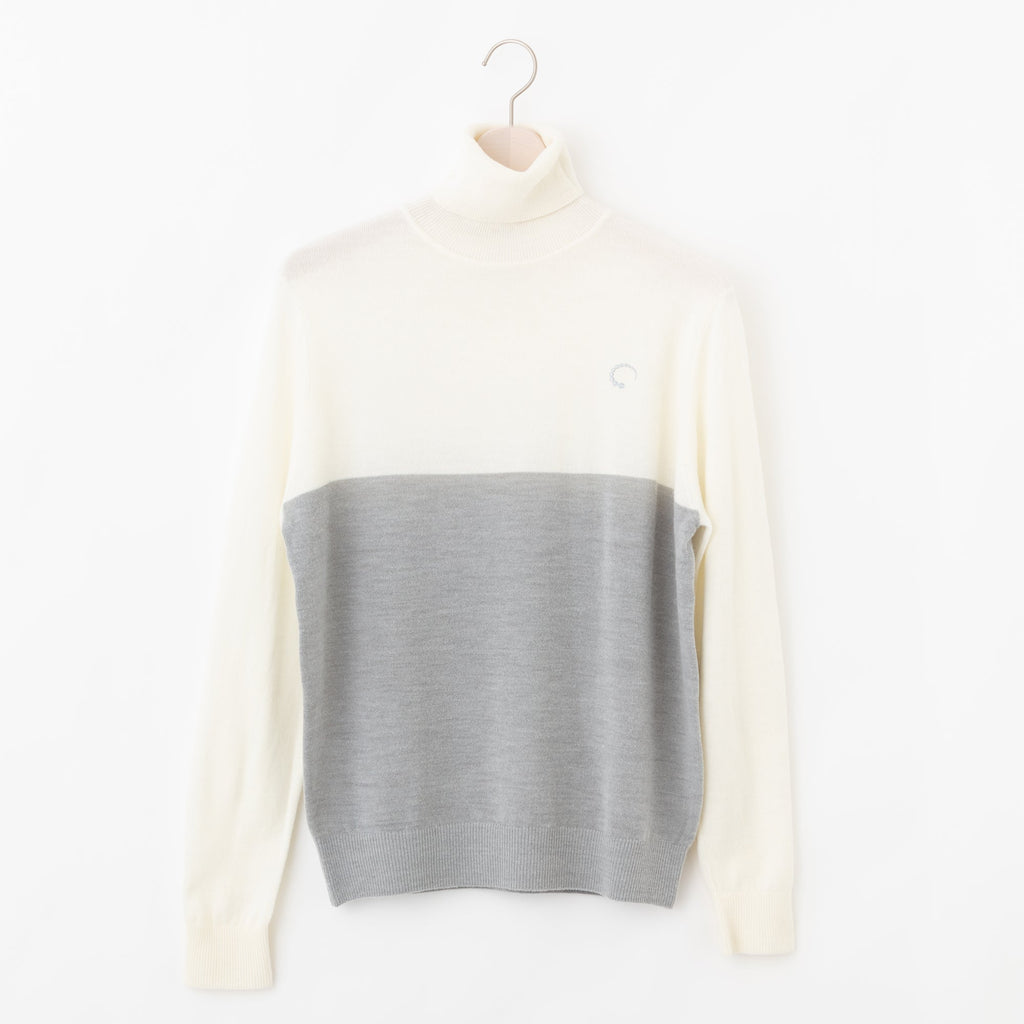 PERFECT TAN｜《SALE》バイカラータートルプルオーバー〈WOMENS〉