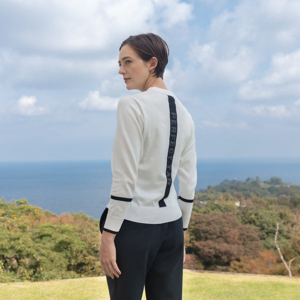 PERFECT TAN｜《SALE》ハリーストレッチ 12Gニット ライントップス〈WOMENS〉