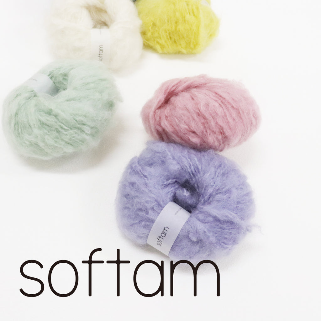 sawada itto：サワダイット-Amotto×softam-ボーダーマフラー