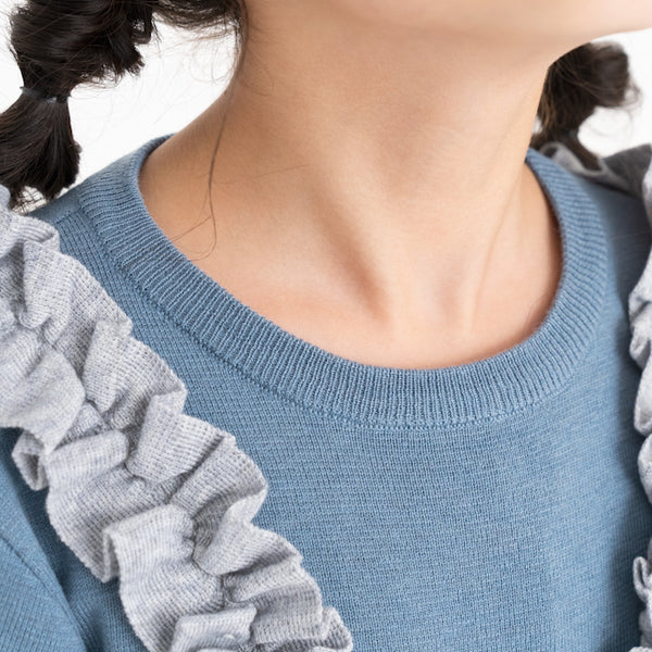 【SALE 30%OFF】ami amie : リボン付き切替ワンピース/213019