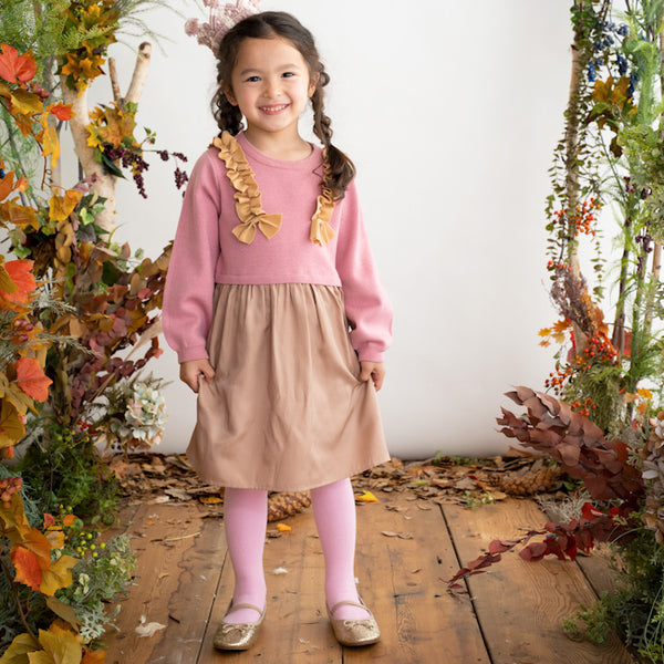 ピンク：身長98cm  着用100cm