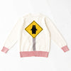 【SALE 30%OFF】ami amie : しろくま標識カーディガン/221002