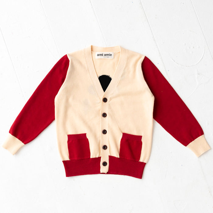 【SALE 30%OFF】ami amie : トランプカーディガン/221004